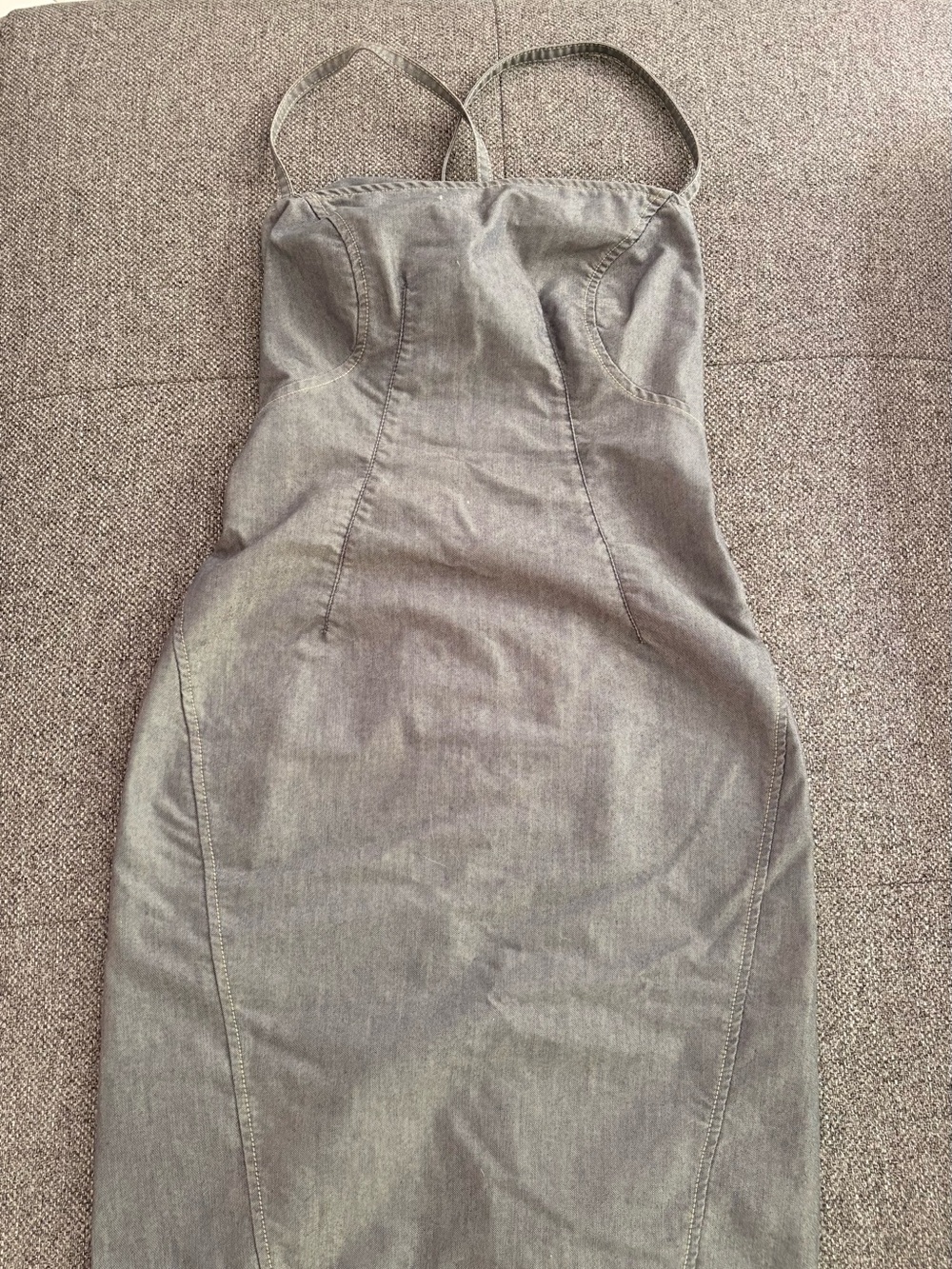 Robe Levi’s dos ouvert jean grise